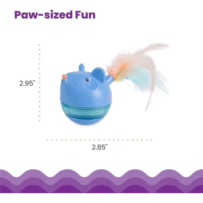 Іграшка для котів Outward Hound Миша блакитна (0700603695879) зображення 2