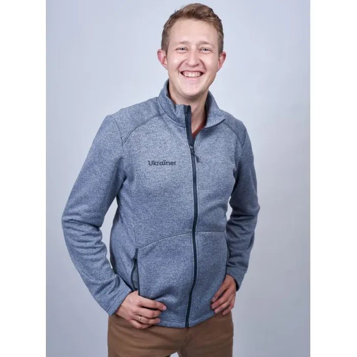 Кофта Turbat Porto 2 Ukrainer Mns grey melange - L - сірий (012.004.3280) изображение 9