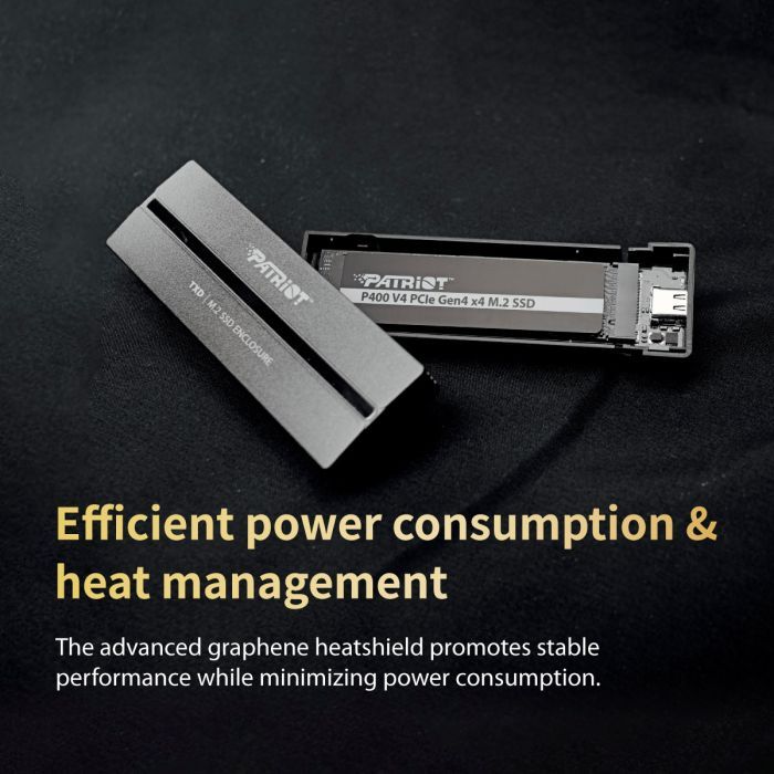 Накопитель SSD M.2 2280 2TB P400 Patriot (P400VP2TBM28H) изображение 8