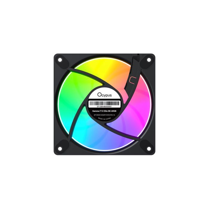 Кулер до корпусу OCYPUS GAMMA F12 ELITE BK ARGB (GAMMA-F12-BK1AM00E-GL) зображення 3