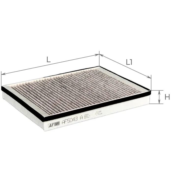 Фильтр салона ALPHA FILTER AF5043a