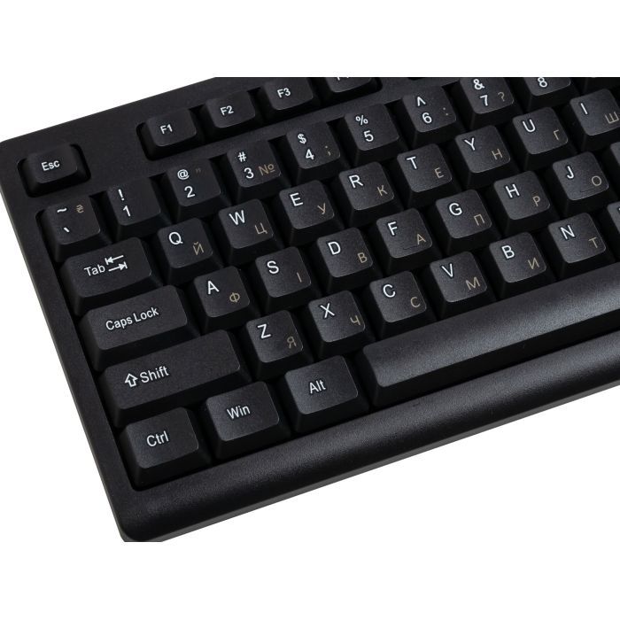 Клавіатура AOC KB100B USB UA Black (KB100B/97) зображення 4