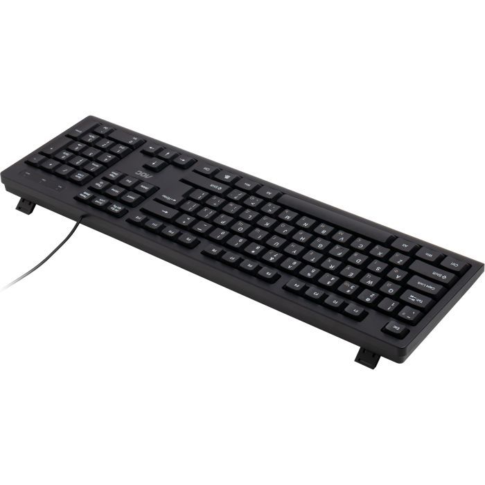 Клавіатура AOC KB100B USB UA Black (KB100B/97) зображення 8