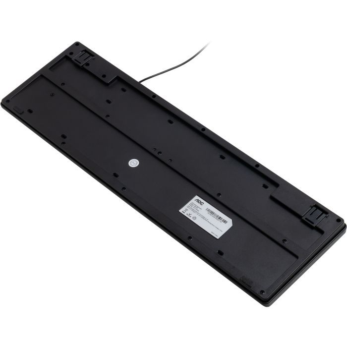Клавіатура AOC KB100B USB UA Black (KB100B/97) зображення 9