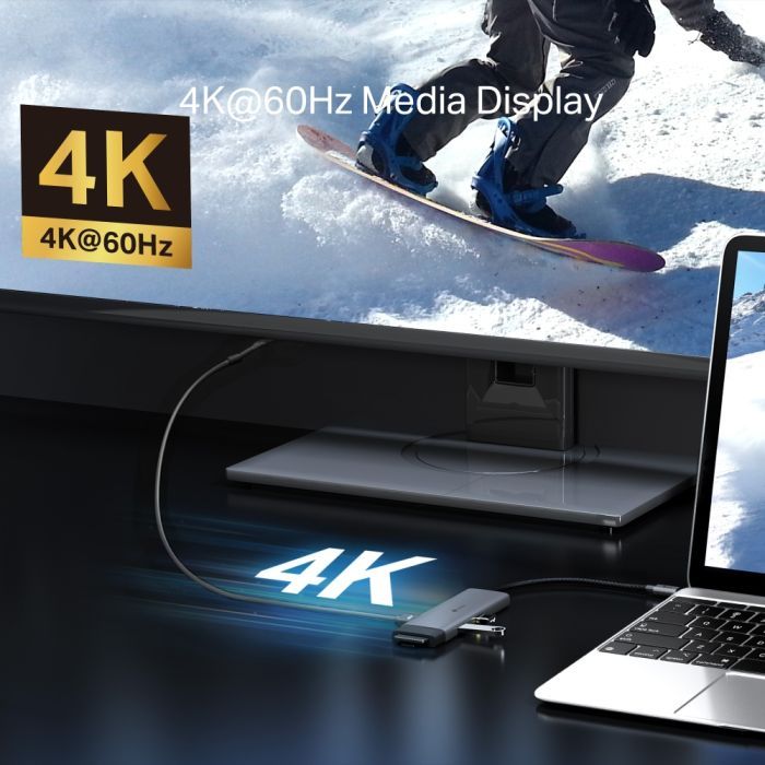 Порт-репликатор TP-Link USB Type-C 7-в-1 (UH7020C) изображение 6