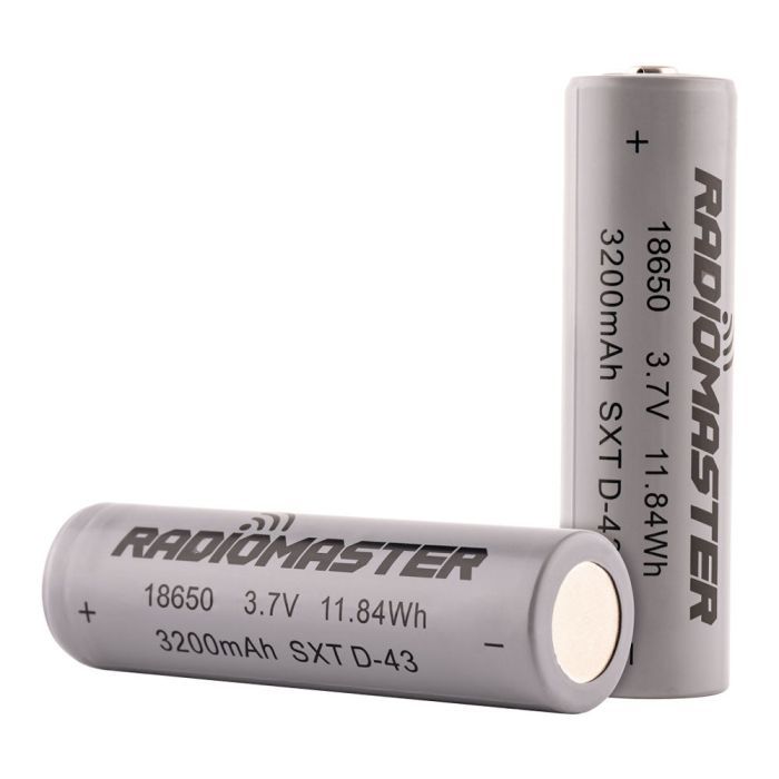 Аккумуляторный блок RadioMaster 18650 3200mAh Battery 2 шт. (HP0157.18650-3200) изображение 2