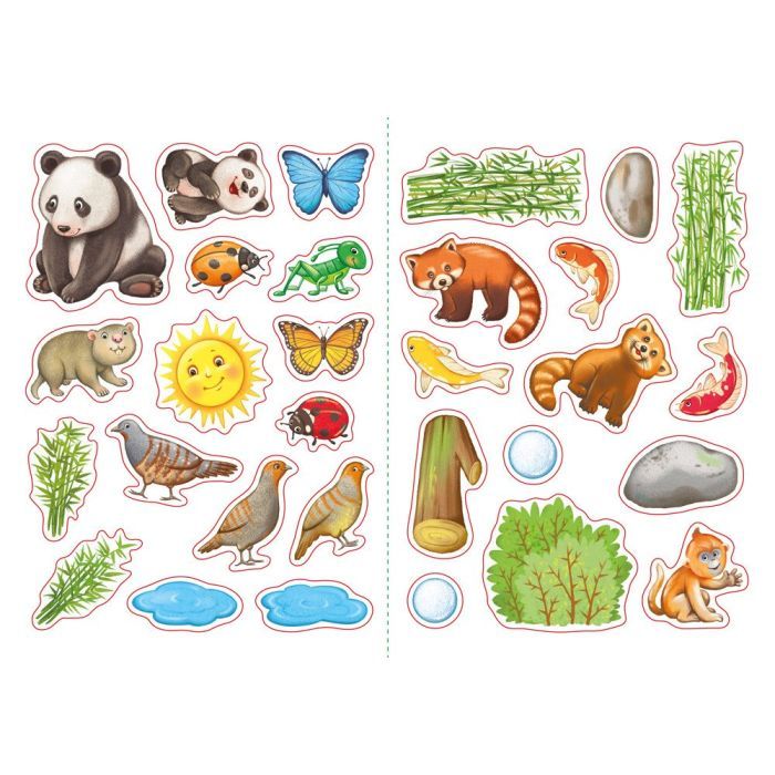 Книга Панда. Створюй історії з наліпками Ранок (9789667505486) изображение 5