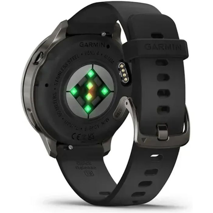 Смарт-часы Garmin Venu 4 (41mm), Black w/ Slate + Black, GPS смарт-годинник (010-03013-02) изображение 6