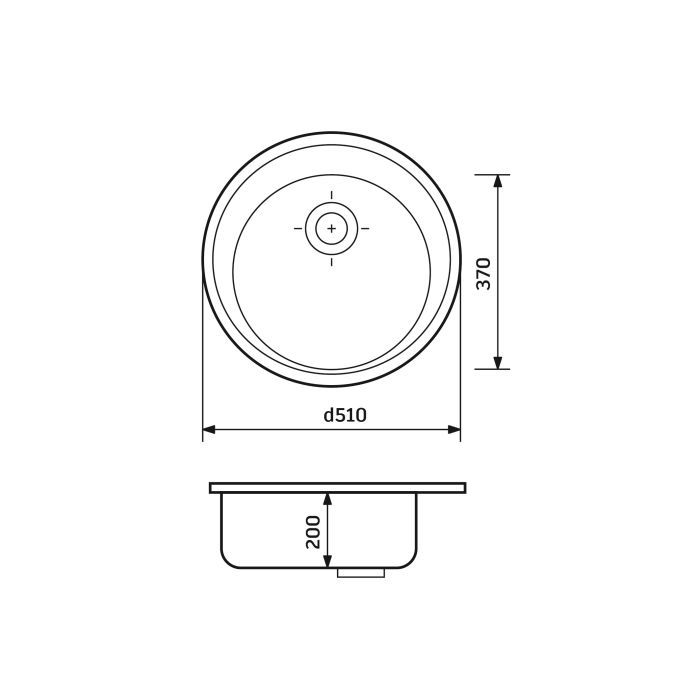 Мийка кухонна Adamant Sun Old stone (2006270043332) зображення 5