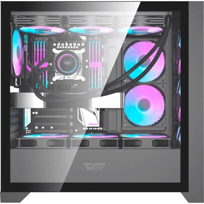 Корпус для ПК DARKFLASH DRX90 GLASS BLACK изображение 11