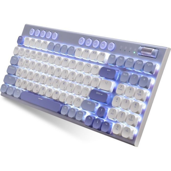 Клавіатура Thunderobot K96 Tri-mode Red Switch UA Purple (6932066308223) зображення 2