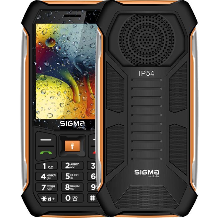 Мобильный телефон Sigma X-style 323 RAIN Black (4827798885710)