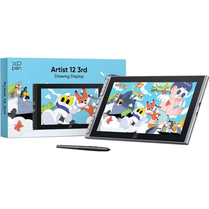 Планшет-монитор XP-Pen Artist12 Pen Display (3nd Gen) Gray (CPCD121FH-GR) изображение 12
