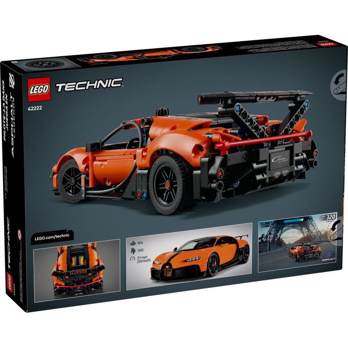 Конструктор LEGO Technic Гіперкар Bugatti Chiron Pur Sport (42222) зображення 8