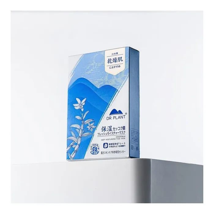 Маска для обличчя Dr.Plant Dendrobium Deep Moisturizing Face Mask Глибокозволожувальна 1 шт (4582538101238) зображення 3