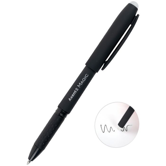 Ручка гелева Axent "пиши-стирай" Magic, фіолетова (AG1123-11-A) зображення 2