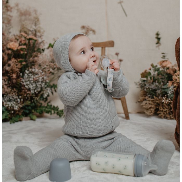 Пляшечка для годування Suavinex Poetry, 270 мл, фізіологічна соска середній потік, світло-рожева (308969) зображення 5