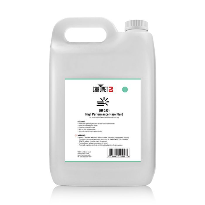 Жидкость для генераторов эффектов Chauvet High Performance Haze Fluid (HFDJ5)