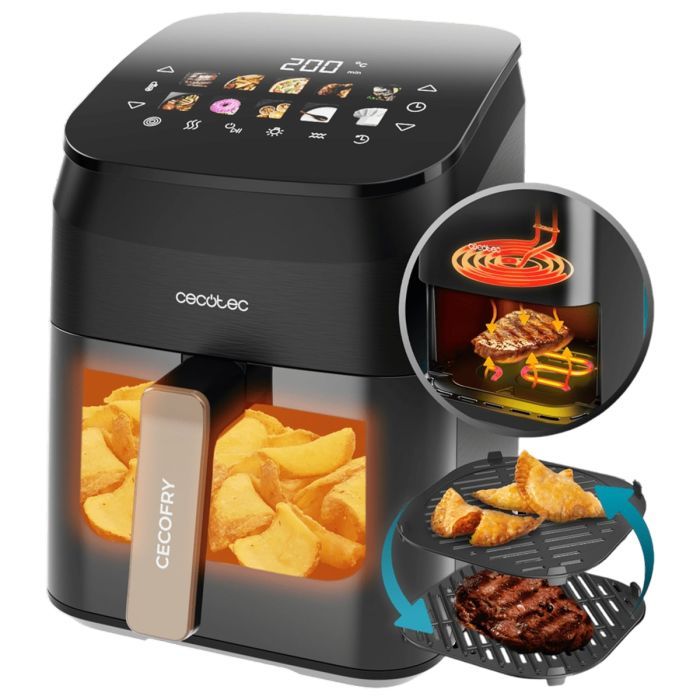 Мультипечь Cecotec Cecofry&Grill Smokin 4500 (A01_EU01_101134) изображение 4