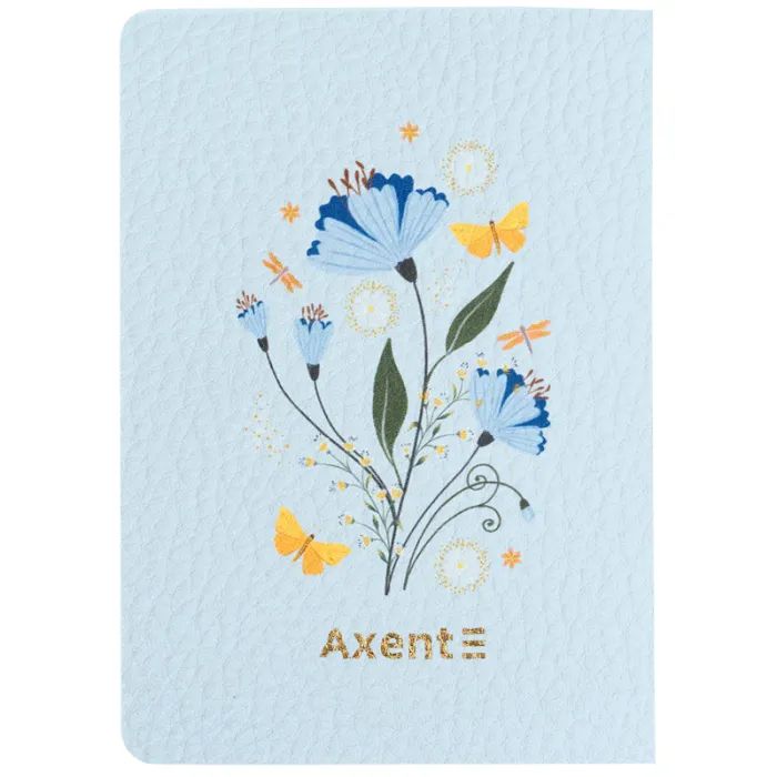 Книга записная Axent A6 Secret Garden 1, 60 листов клетка (8711-1-A-TR) изображение 6