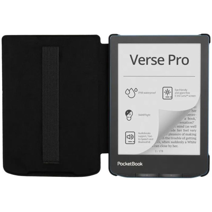 Чехол для электронной книги Pocketbook 619_629_634 Shell-Strap Black (SH-ST-634-BK-WW) изображение 4