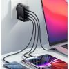 Зарядное устройство 2xUSB-C + 2xUSB 100W Essager (ECT2CA-QYB01-Z) изображение 6