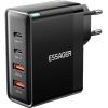Зарядное устройство 2xUSB-C + 2xUSB 100W Essager (ECT2CA-QYB01-Z)