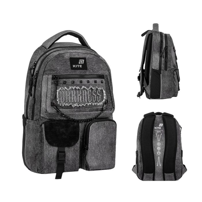 Рюкзак школьный Kite Education teens 2587M Darkness (K26-2587M-5)
