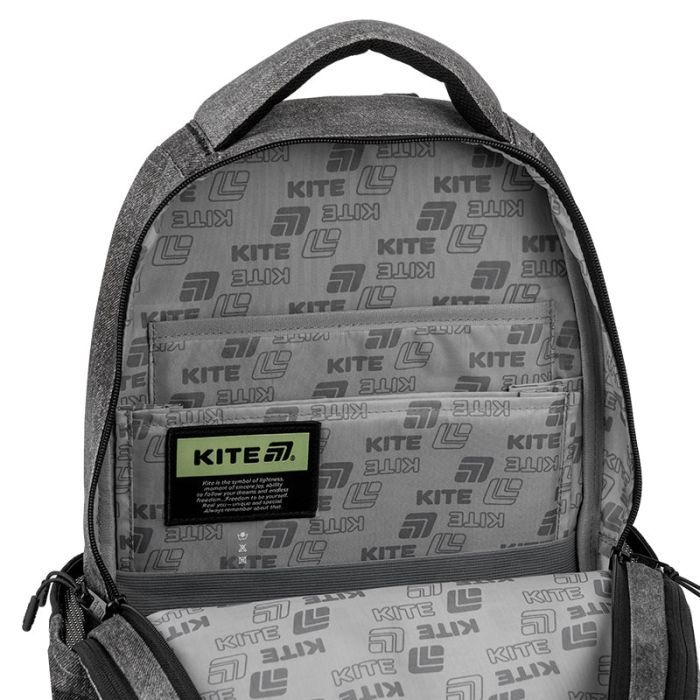 Рюкзак школьный Kite Education teens 2587M Darkness (K26-2587M-5) изображение 8