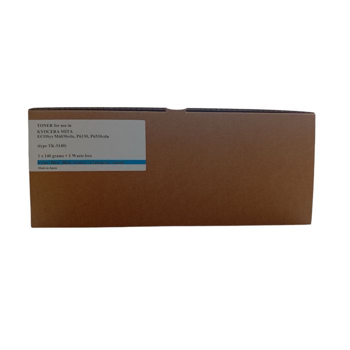 Тонер-картридж Tomoegawa KYOCERA TK-5140C/1T02NRCNL0 Cyan + chip (PY443Y.140C)