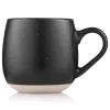 Чашка Ardesto Alcor, 450мл, кераміка, чорний (AR3475RBK) зображення 3