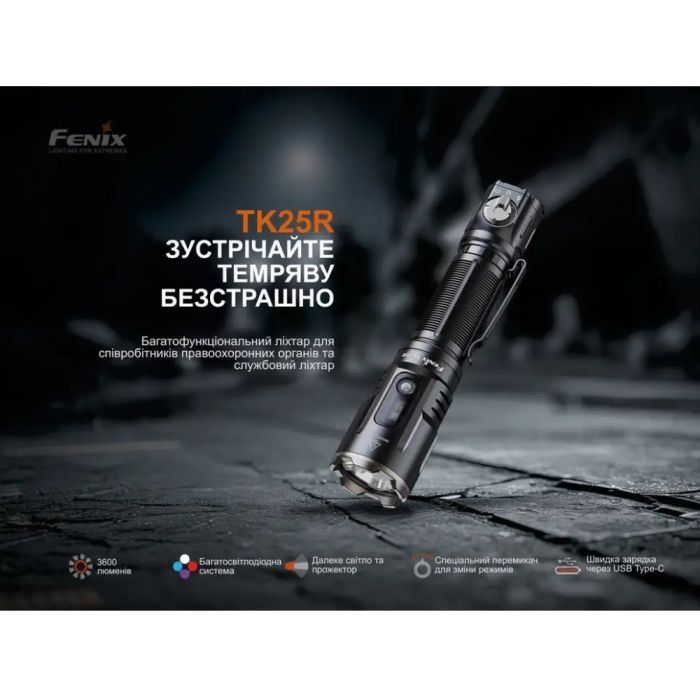 Фонарь Fenix TK25R изображение 6