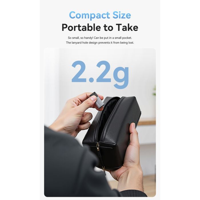 Считыватель флеш-карт Essager USB-C + USB-A to Micro SD black (EDKTF-QW0G-P) изображение 12