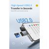 Считыватель флеш-карт Essager USB-C + USB-A to Micro SD black (EDKTF-QW0G-P) изображение 6
