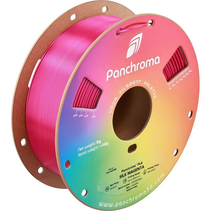 Пластик для 3D-принтера Polymaker PLA PANCHROMA SILK 1,75mm 1kg MAGENTA (CA03010)