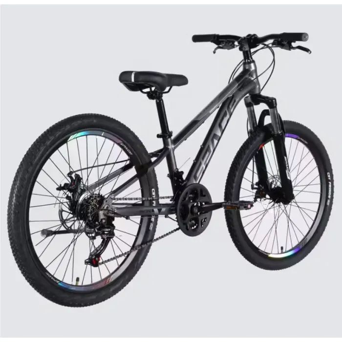 Велосипед Space 24" PHAETON DD FR рама-11" AL 2026 графітовий (OPS-SP-24-098) зображення 3