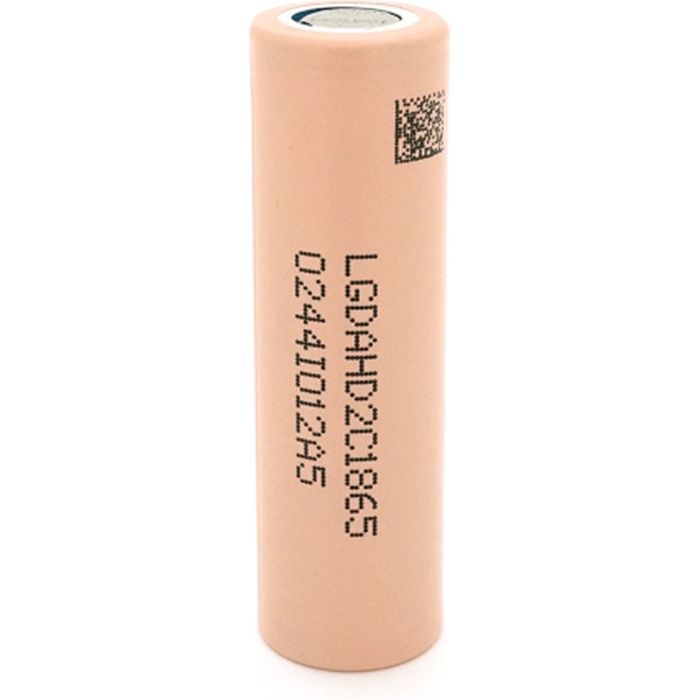 Аккумулятор 18650 2100mAh, 25A, 4.2/3.7/2.5V, Beige LG (LGDAHD2C1865)