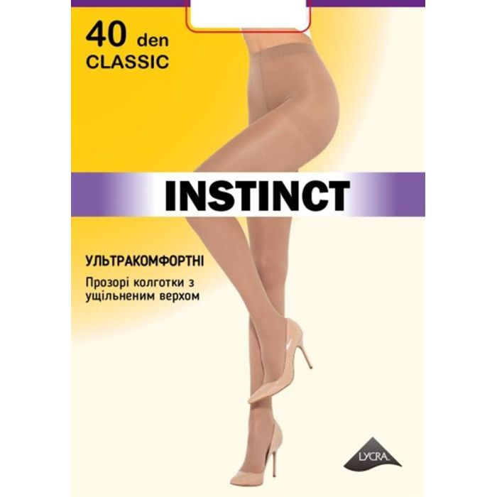 Колготы Instinct Classic 40 Den Nero - 4 (4823121007309)
