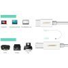 Кабель для принтера Ugreen USB-C 2.0 to BM 1.5m white (40417) изображение 6