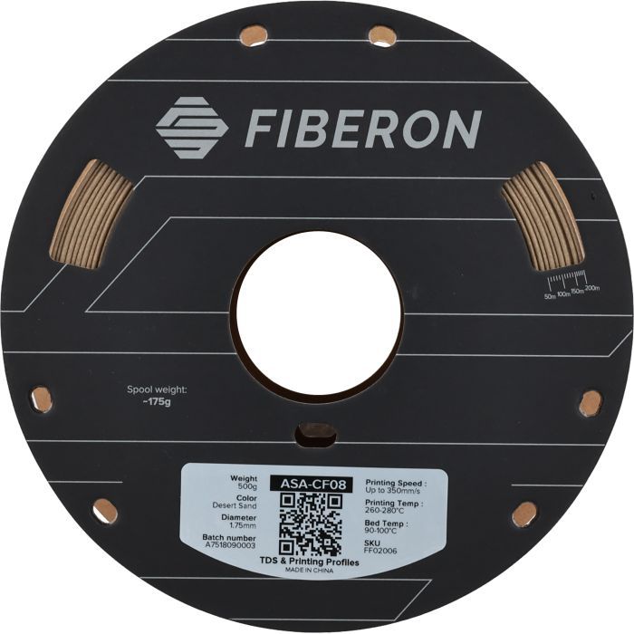 Пластик для 3D-принтера Polymaker ASA-CF08 Fiberon 1,75mm 0,5kg Navy Blue (FF02003) зображення 2