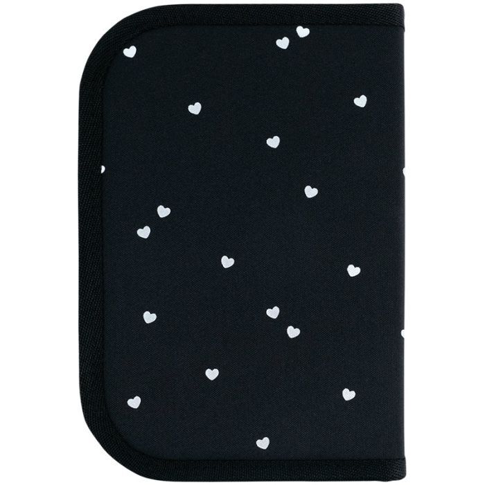 Пенал Kite Black&Silver 622, , без наповнення, 1 відділення, 2 відвороти (K26-622-5) изображение 3