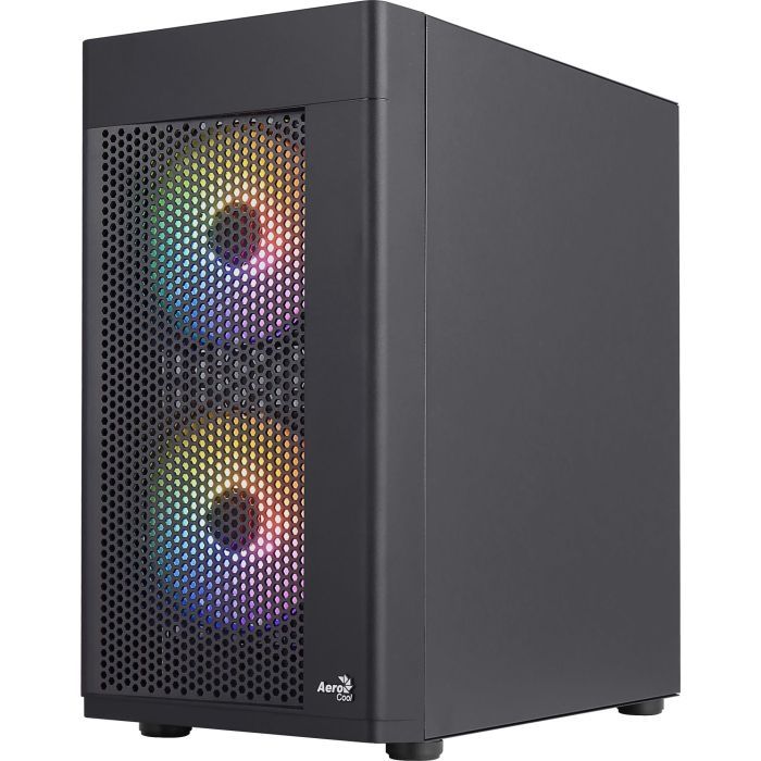 Корпус для ПК AeroCool Hexform-G-BK-v2 Black 600W (ACCX-PV38004.11) зображення 2