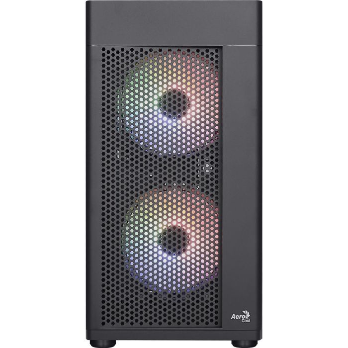 Корпус для ПК AeroCool Hexform-G-BK-v2 Black 600W (ACCX-PV38004.11) зображення 5
