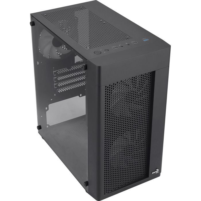 Корпус для ПК AeroCool Hexform-G-BK-v2 Black 600W (ACCX-PV38004.11) зображення 7