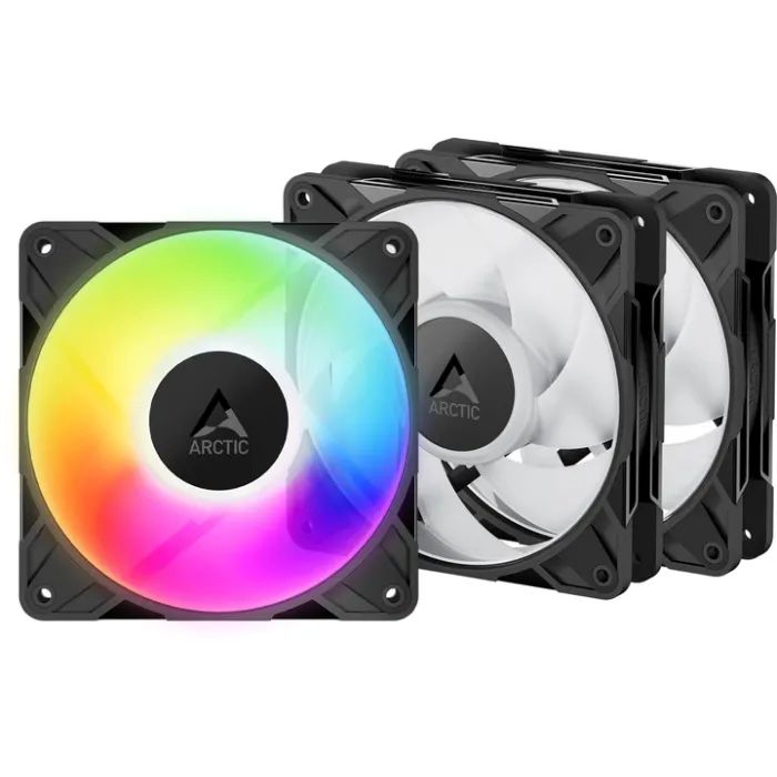 Кулер для корпуса Arctic P12 Pro A-RGB LN, 3 шт (ACFAN00347A)