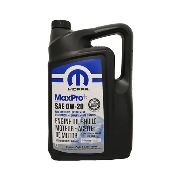 Моторное масло Mopar MaxPro+ 0W-20 5л (68524013AA)