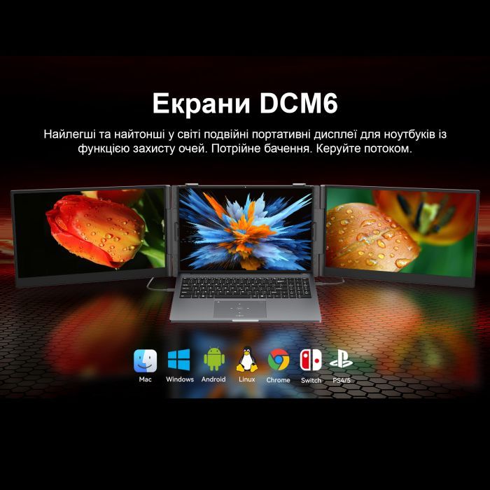 Монитор Blackview Dual Screen 14inch (BVDCM6) изображение 4