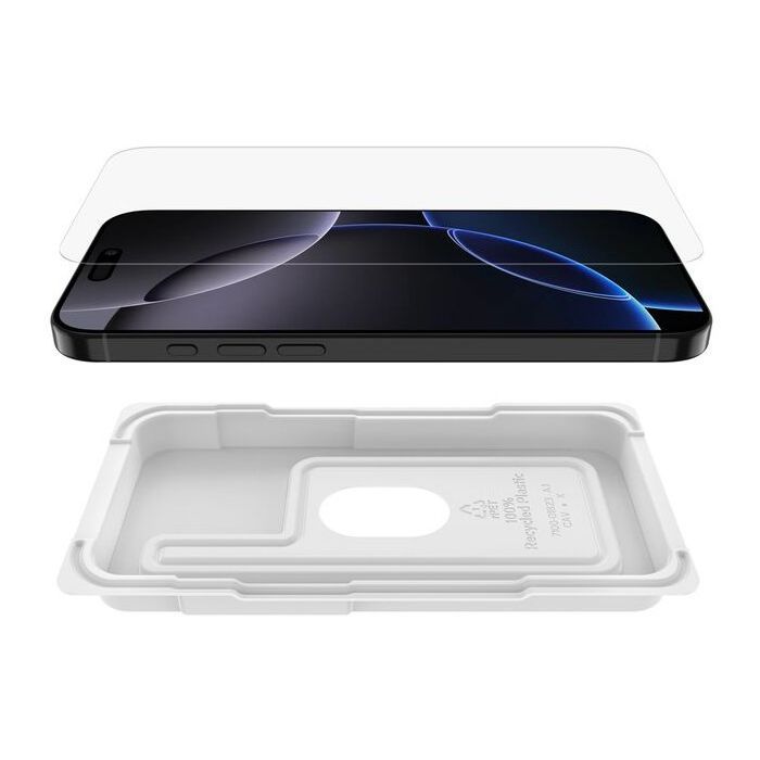 Скло захисне Belkin TemperedGlass AM iPhone 16 Pro Max (OVA160HQ) зображення 4