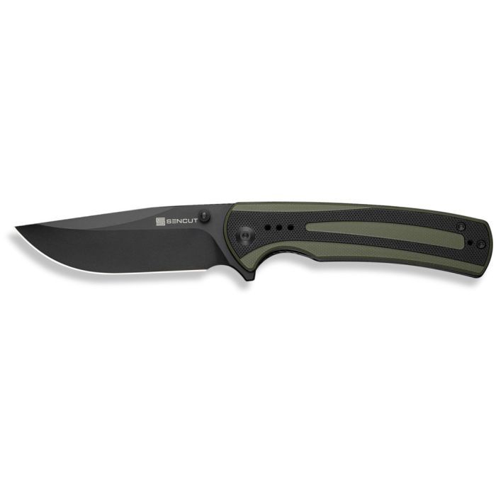 Ніж Sencut Regnator, Black/Green G10, Black Stonewash (S24057-2)