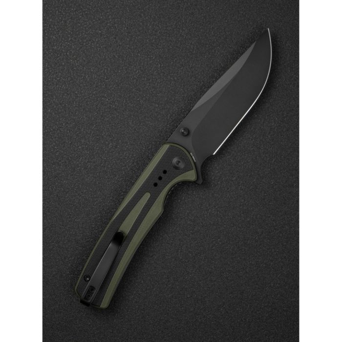 Нож Sencut Regnator, Black/Green G10, Black Stonewash (S24057-2) изображение 7